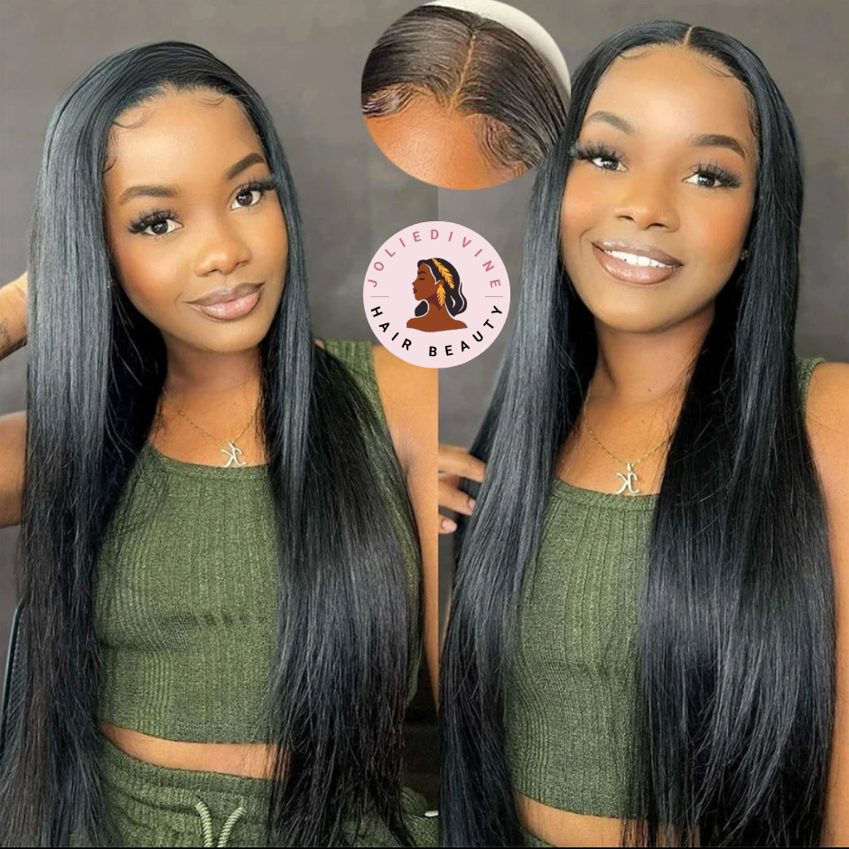 DIVINA – Perruque Lace Closure en Cheveux Humains Brésiliens Remy (26 pouces et +) par JolieDivine JolieDivine