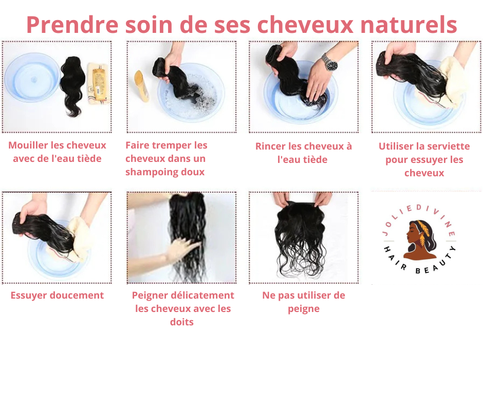 Perruque Aya - Cheveux Péruviens Ondulés Sans Colle avec Lace HD JolieDivine