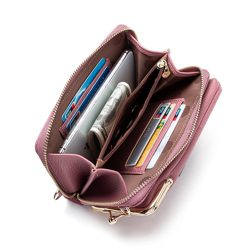Sac de téléphone vertical à bandoulière pour femmes, style coréen JolieDivine