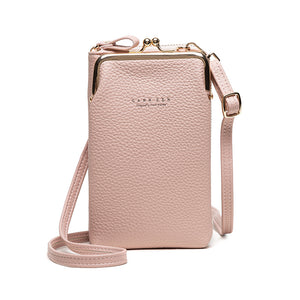 Sac de téléphone vertical à bandoulière pour femmes, style coréen JolieDivine