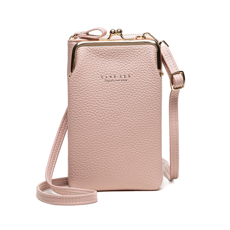 Sac de téléphone vertical à bandoulière pour femmes, style coréen JolieDivine