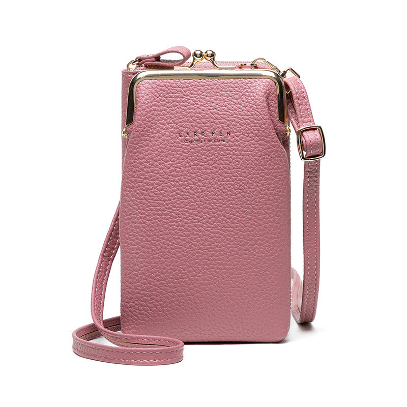Sac de téléphone vertical à bandoulière pour femmes, style coréen JolieDivine