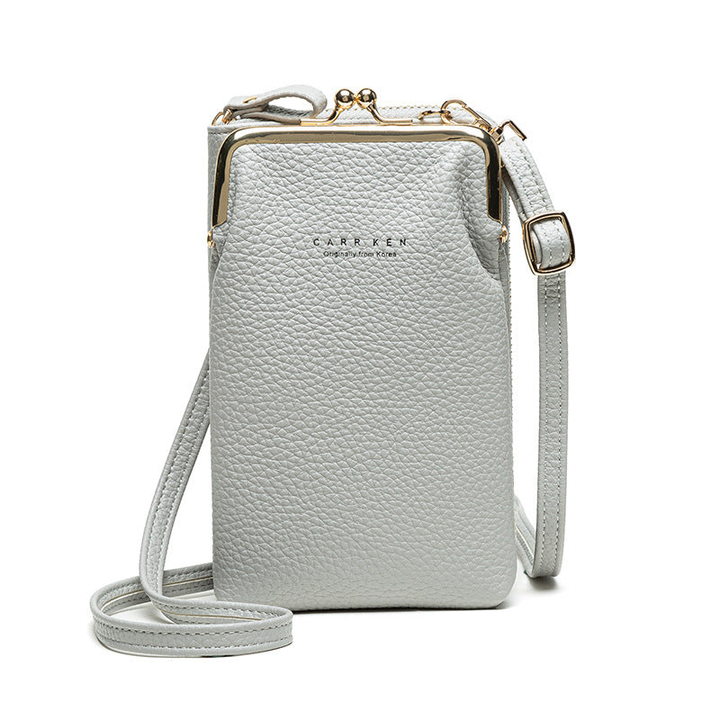 Sac de téléphone vertical à bandoulière pour femmes, style coréen JolieDivine