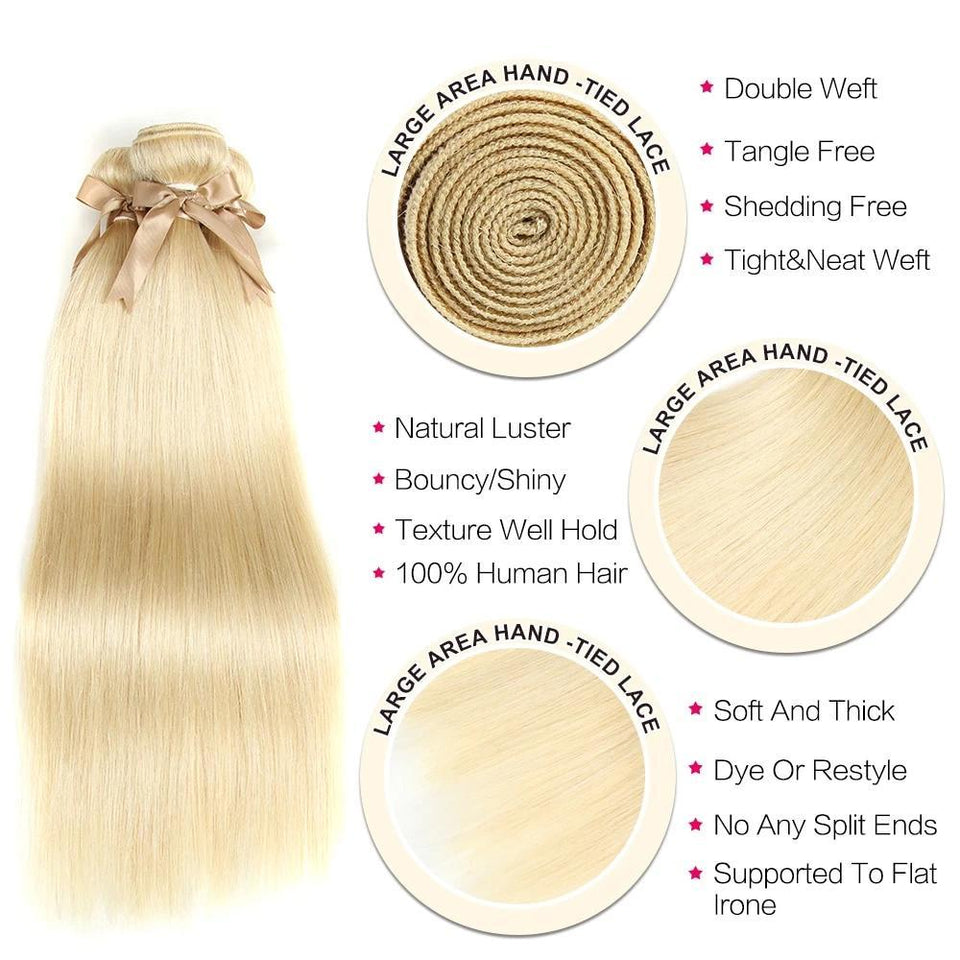 Formule-3 méches + closure lace frontale Cheveux  type Brésilien. JolieDivine