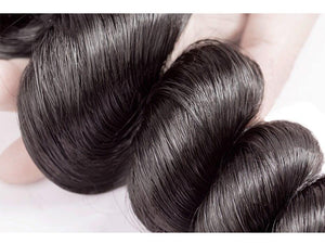 Formule CINCYA -3 méches + closure lace frontale Cheveux Malaisien. JolieDivine