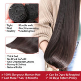 Formule Tissage GALA couleur naturelle brésilienne à partir de10 pouces à 40 pouces JolieDivine