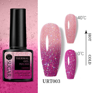 Vernis à ongles thermique