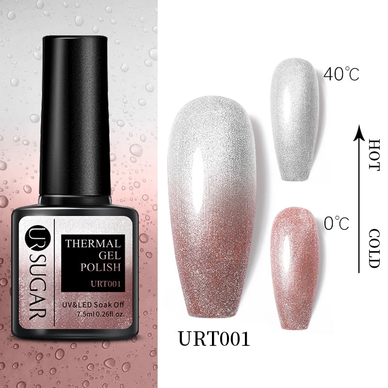 Vernis à ongles thermique