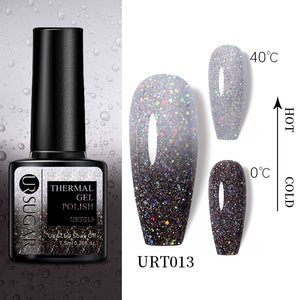 Vernis à ongles thermique