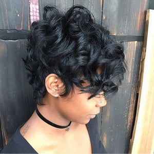 Perruque SAPHIE Pixie Cut  Cheveu Brésilien