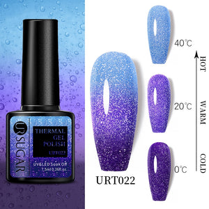 Vernis à ongles thermique