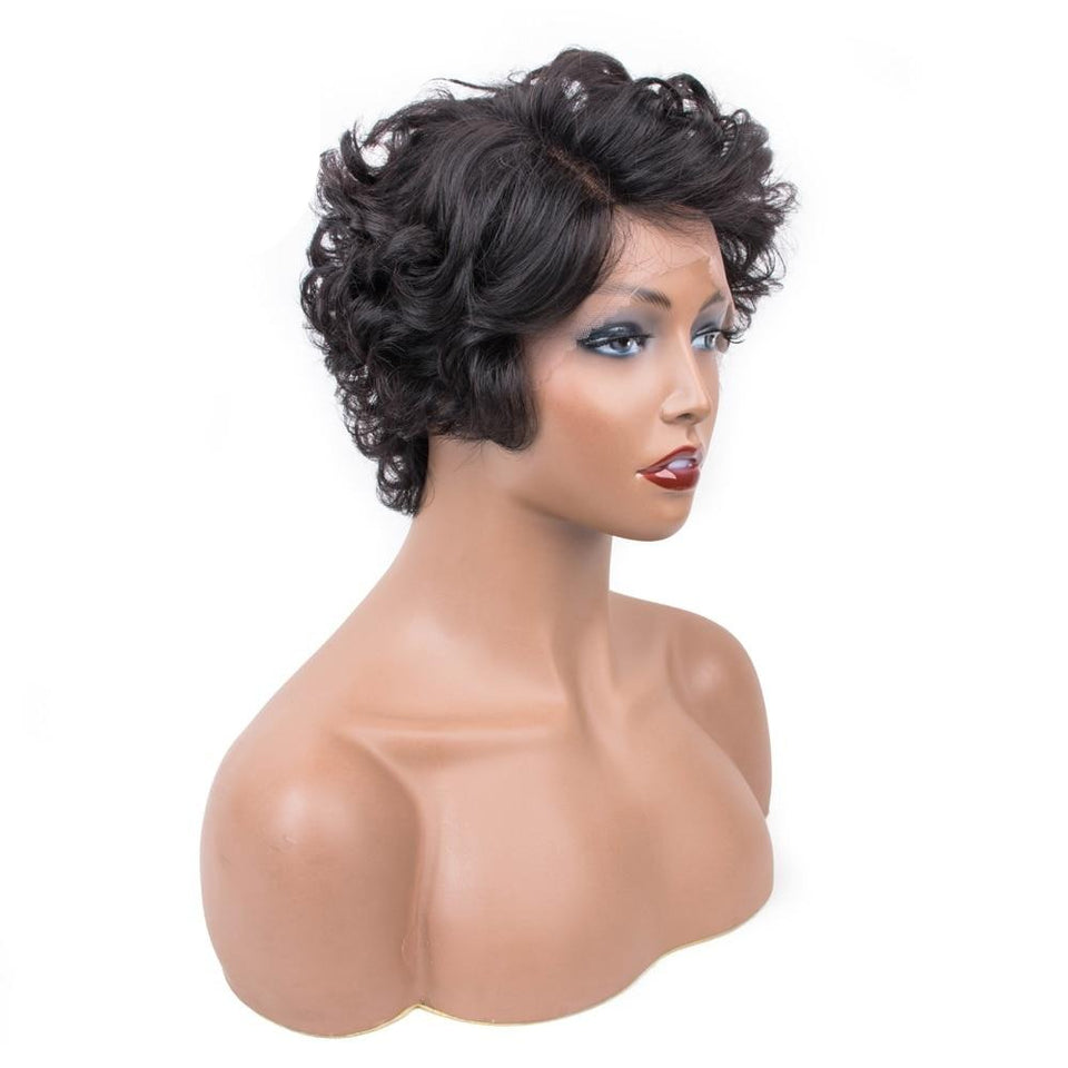 Perruque ALYA Pixie Cut Curly Cheveux Brésilien JolieDivine