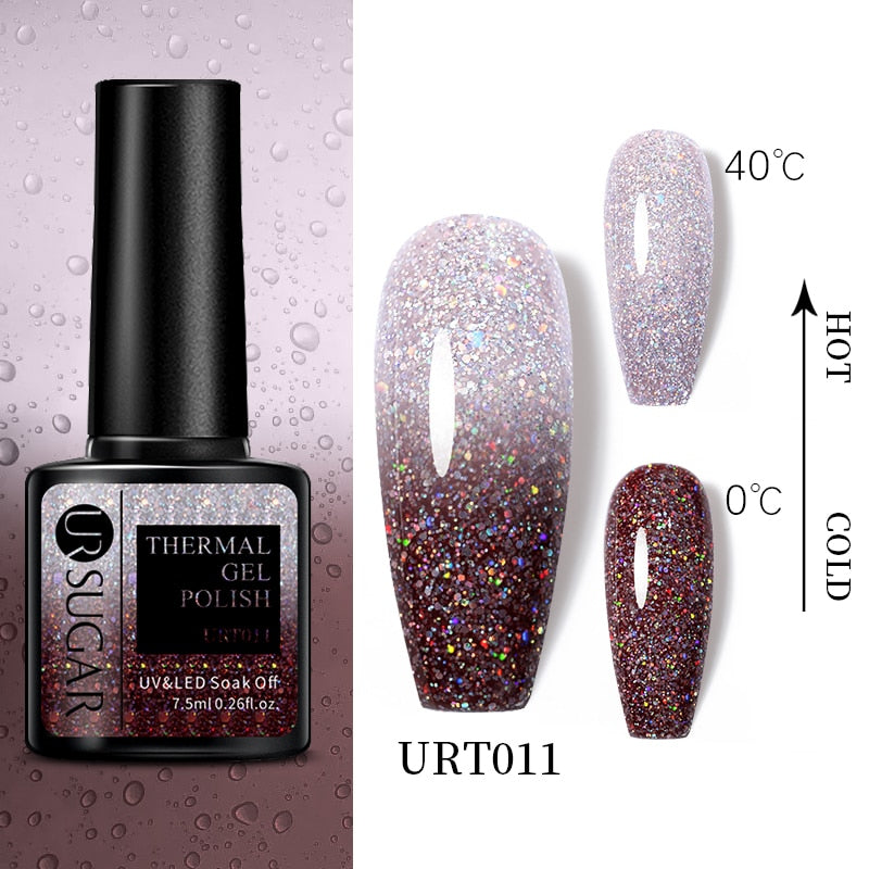 Vernis à ongles thermique