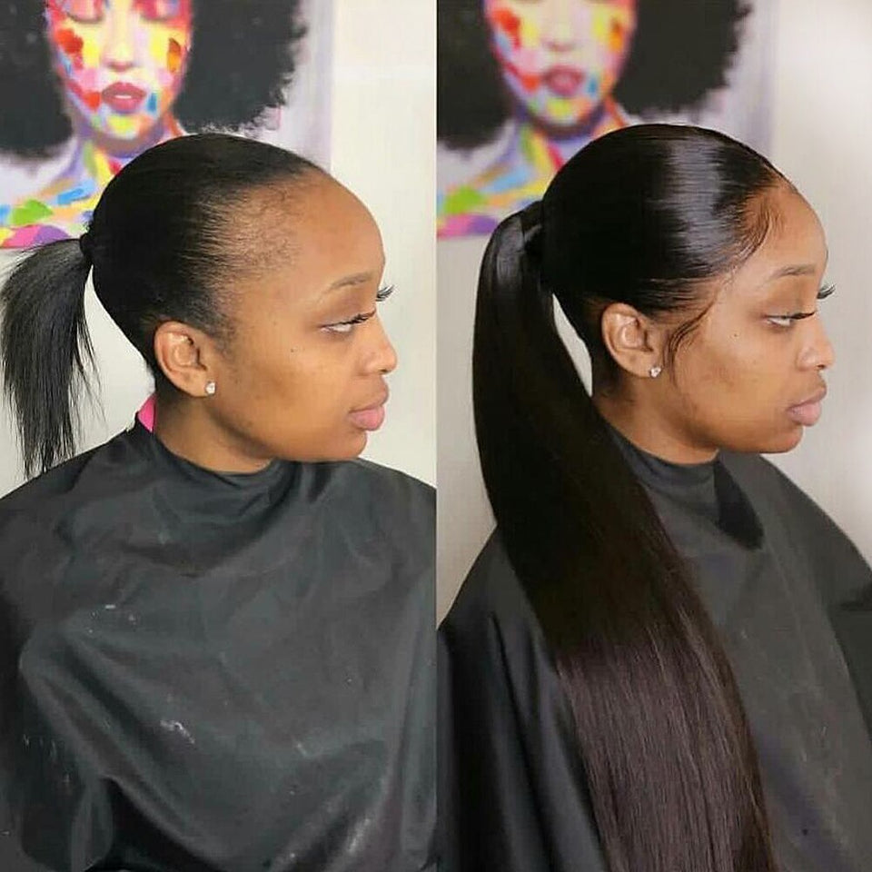Queue de Cheval SIRINE Ponytail  Longue cheveux lisse