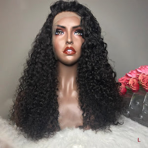 Perruque NABOU Lace FRONT BRÉSILIEN Cheveux naturels pré-plumés 150%