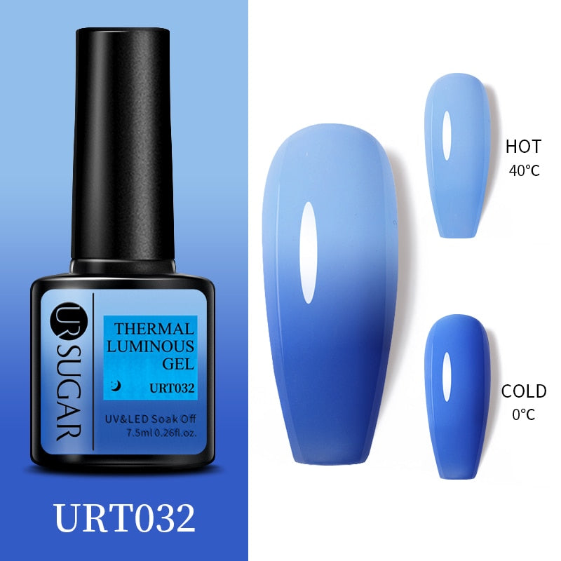 Vernis à ongles thermique