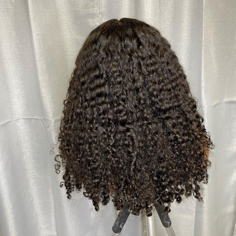 PERRUQUE NAIROBY Cheveux Brésilien 180% Curly Lace Front 13*4 Remy JolieDivine