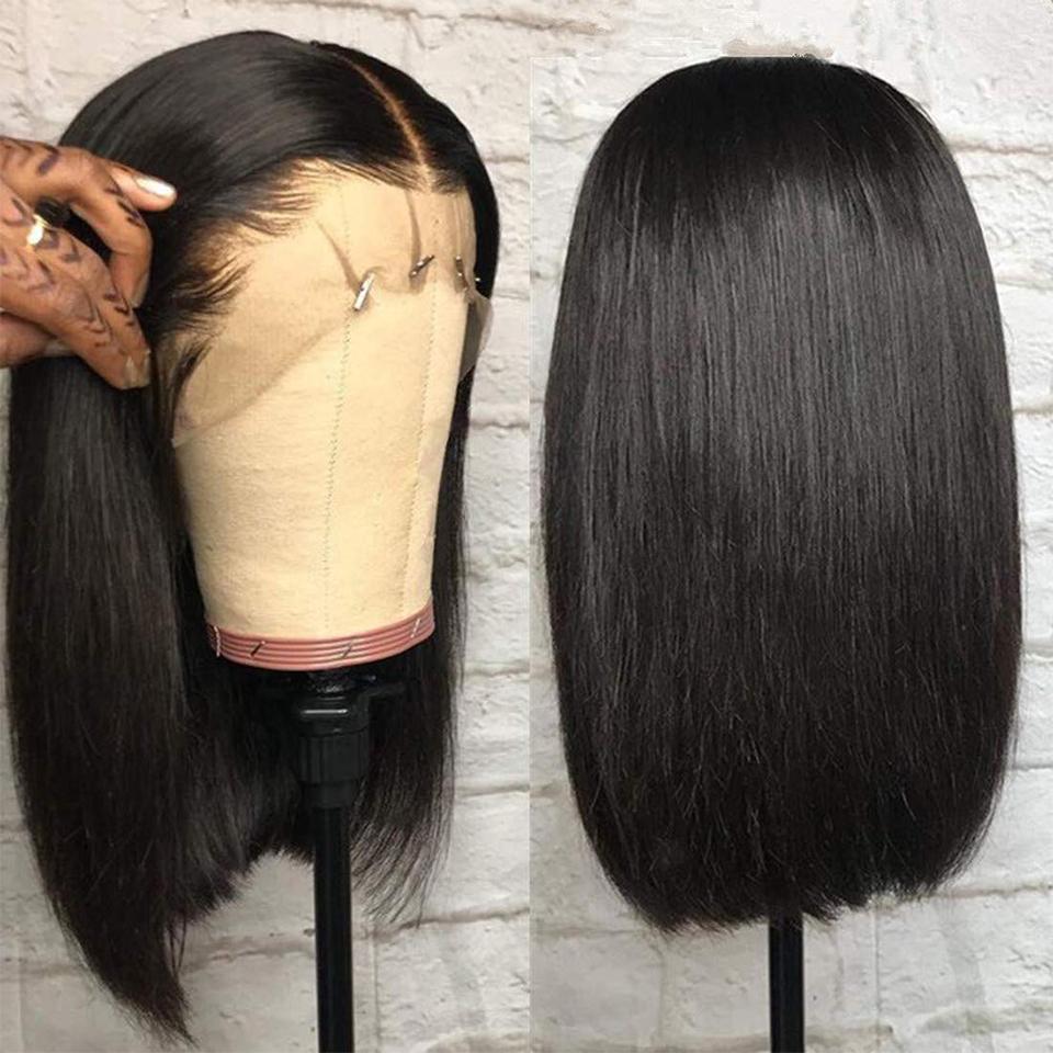 PERRUQUE NALA 13x4 court Bob dentelle avant cheveux humains DE TYPE INDIEN Remy JolieDivine