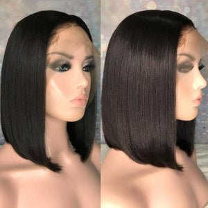 PERRUQUE NALA 13x4 court Bob dentelle avant cheveux humains DE TYPE INDIEN Remy JolieDivine