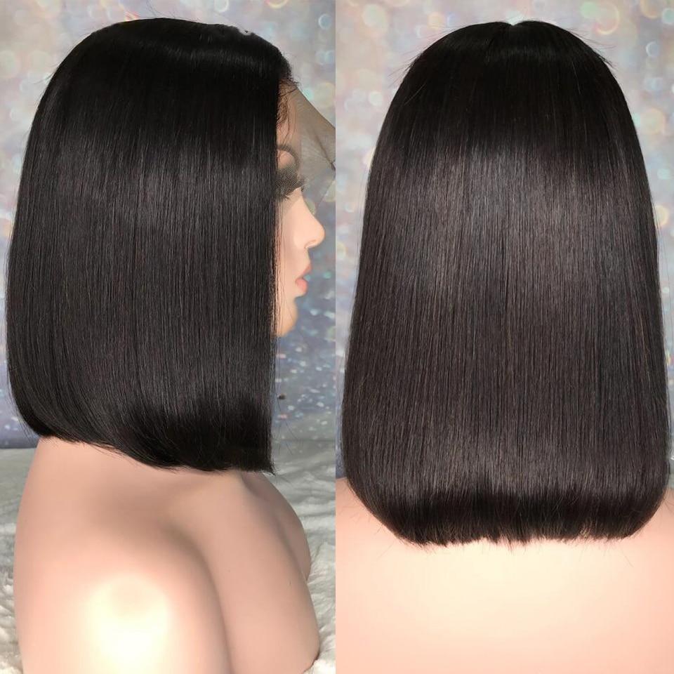 PERRUQUE NALA 13x4 court Bob dentelle avant cheveux humains DE TYPE INDIEN Remy JolieDivine