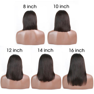 PERRUQUE NALA 13x4 court Bob dentelle avant cheveux humains DE TYPE INDIEN Remy JolieDivine