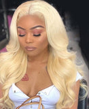 Perruque CHLOÉ Cheveux Peruvien 13x6 613 Blonde Lace Front Wig  Body Wave Remy JolieDivine