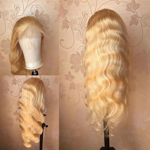 Perruque CHLOÉ Cheveux Peruvien 13x6 613 Blonde Lace Front Wig  Body Wave Remy JolieDivine