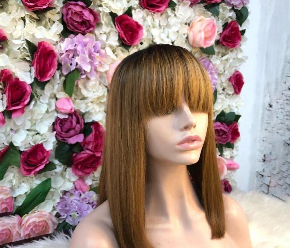 Perruque LINA cheveux Brésilien 150% Ombre Coloré Lace Front Human Hair Wigs For Women Remy JolieDivine