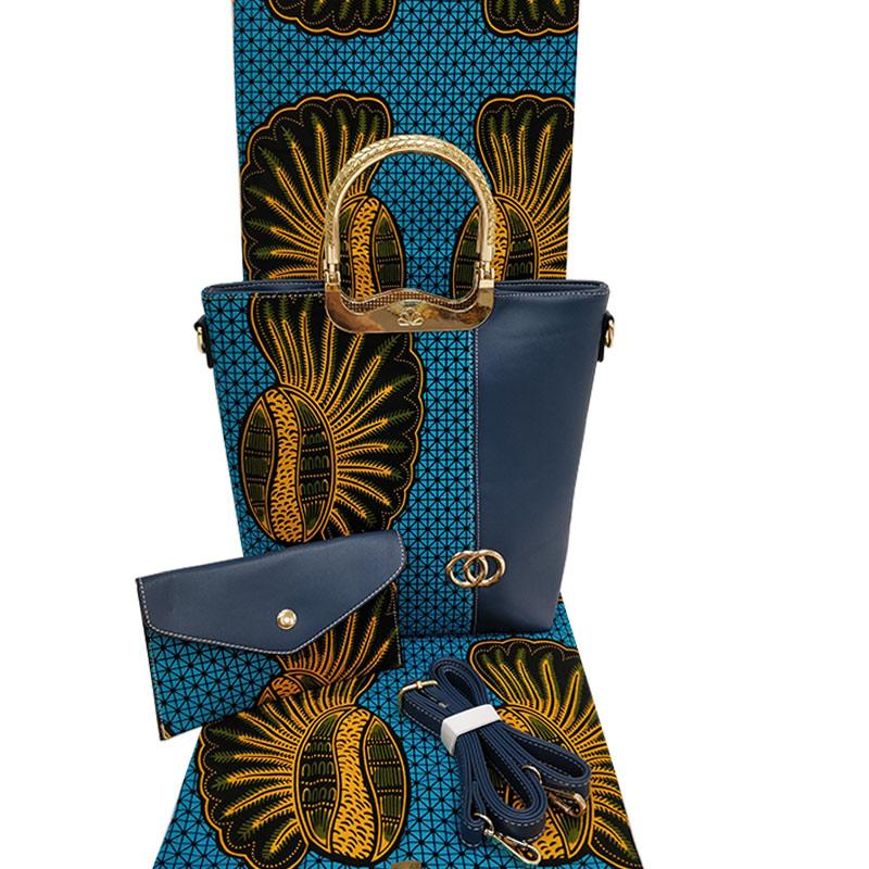 TISSU WAX PLUS SAC A MAIN ET POCHETTE JolieDivine