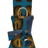 TISSU WAX PLUS SAC A MAIN ET POCHETTE JolieDivine