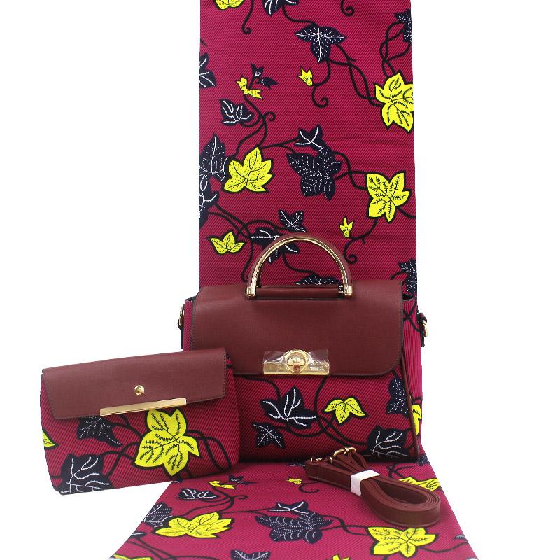 TISSU WAX PLUS SAC A MAIN ET POCHETTE JolieDivine