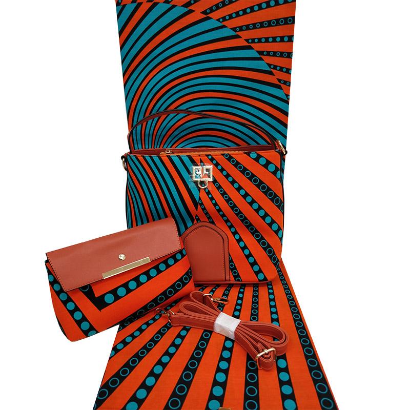 TISSU WAX PLUS SAC A MAIN ET POCHETTE JolieDivine