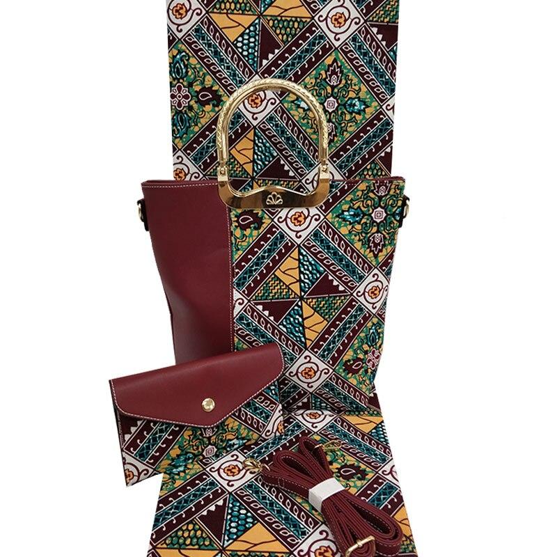 TISSU WAX PLUS SAC A MAIN ET POCHETTE JolieDivine