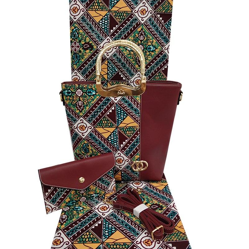 TISSU WAX PLUS SAC A MAIN ET POCHETTE JolieDivine