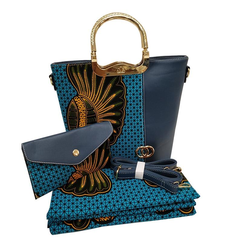TISSU WAX PLUS SAC A MAIN ET POCHETTE JolieDivine