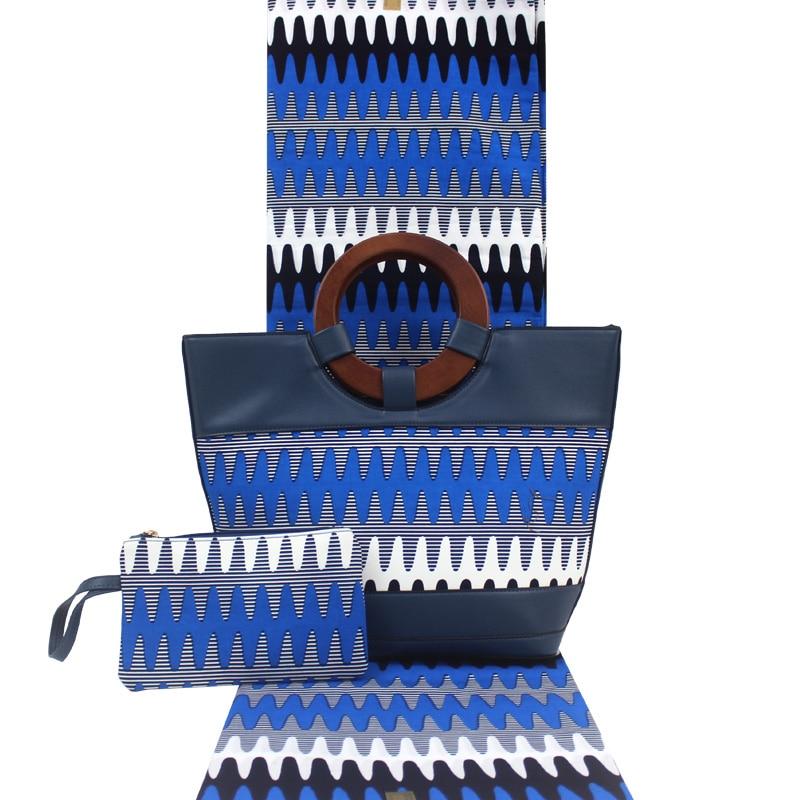 TISSU WAX PLUS SAC A MAIN ET POCHETTE JolieDivine