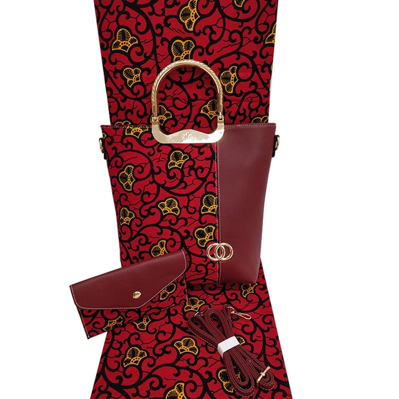 TISSU WAX PLUS SAC A MAIN ET POCHETTE JolieDivine