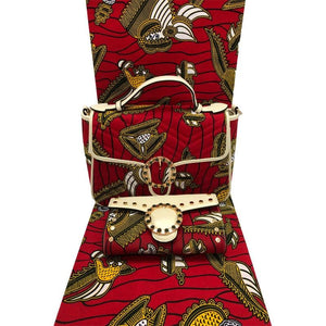 WAX DE 6 METRE AVEC SAC A MAIN ET POCHETTE. JolieDivine