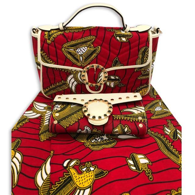 WAX DE 6 METRE AVEC SAC A MAIN ET POCHETTE. JolieDivine