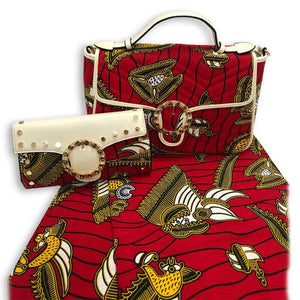 WAX DE 6 METRE AVEC SAC A MAIN ET POCHETTE. JolieDivine