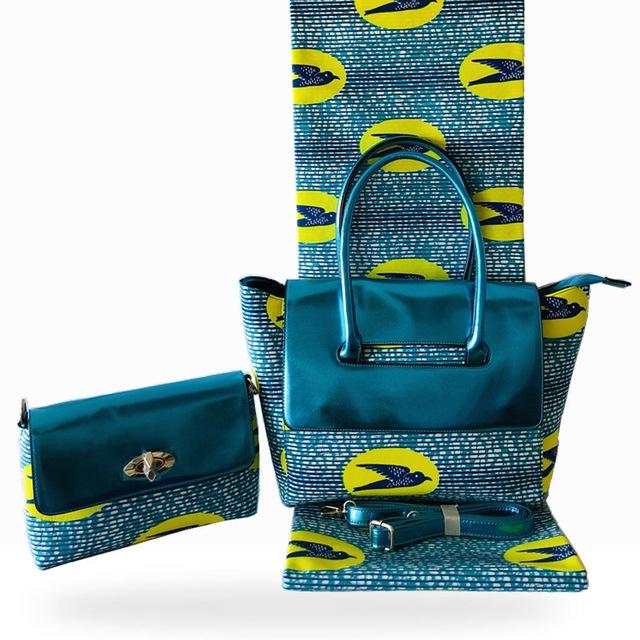 Wax Hollandais TISSU PLUS SAC A MAIN PLUS POCHETTE. JolieDivine
