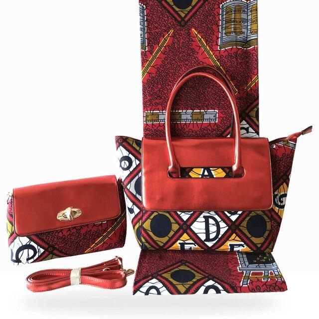 Wax Hollandais TISSU PLUS SAC A MAIN PLUS POCHETTE. JolieDivine