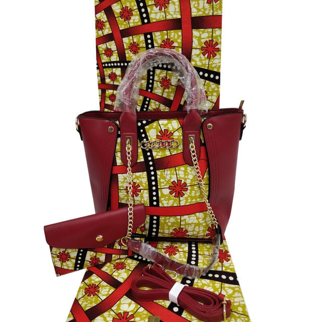 WAX DE 6 METRE AVEC SAC A MAIN ET POCHETTE. JolieDivine