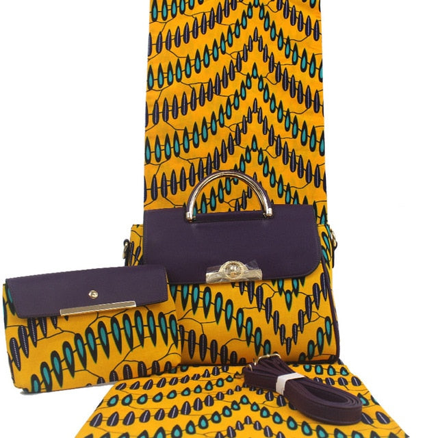 WAX DE 6 METRE AVEC SAC A MAIN ET POCHETTE. JolieDivine