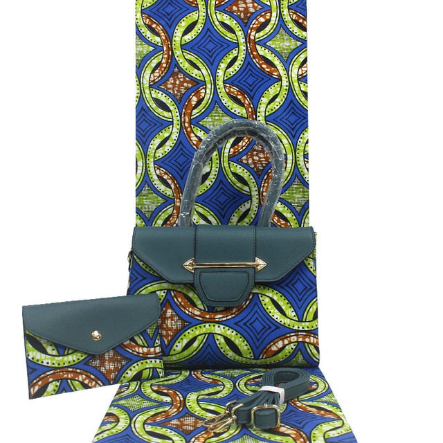 WAX DE 6 METRE AVEC SAC A MAIN ET POCHETTE. JolieDivine
