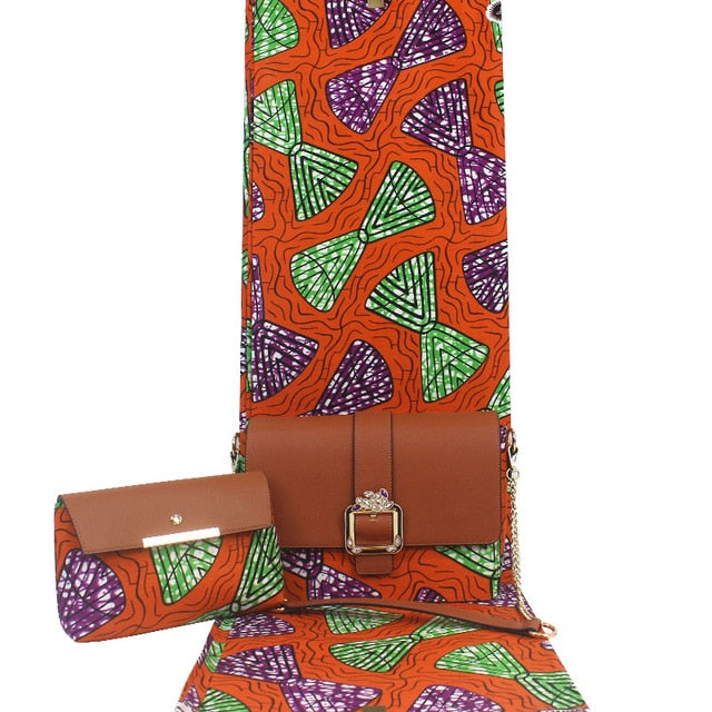 WAX DE 6 METRE AVEC SAC A MAIN ET POCHETTE. JolieDivine